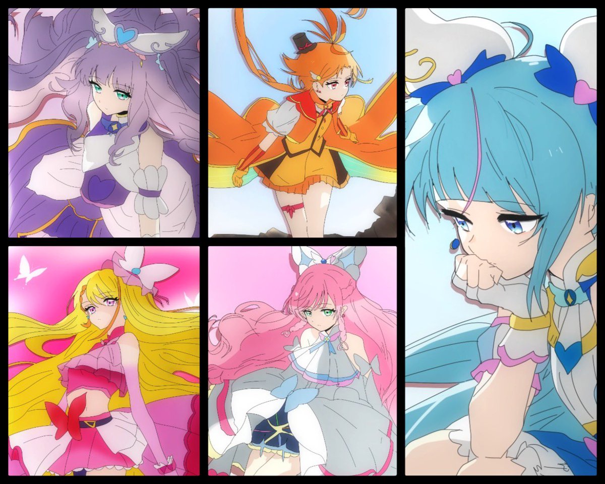 ひろぷりメンバー全員揃いました(๑>∀<๑)♥
今回は横向きで！
やっぱり揃って見ると良いですね(*´艸`)
 #ひろプリ
 #ひろがるスカイプリキュア