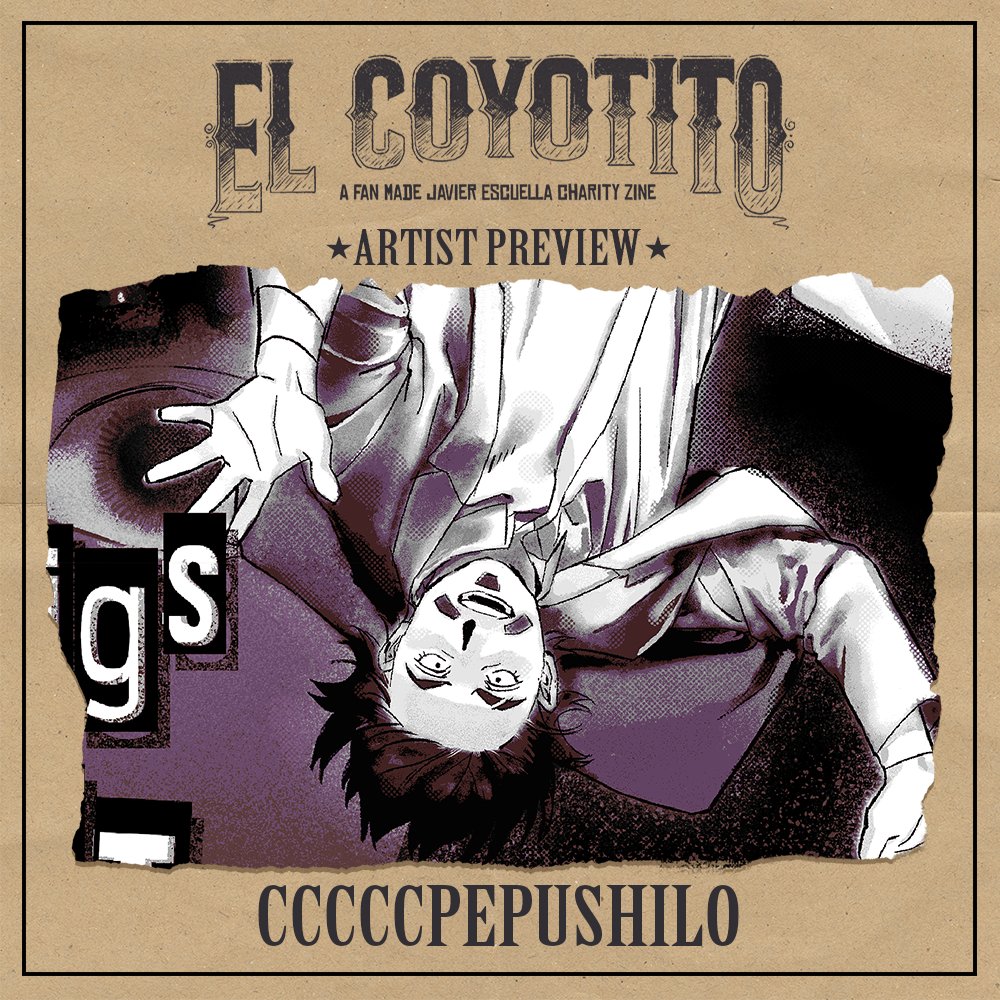 ElCoyotitoZine's tweet photo. ARTIST PREVIEW🐖

Double the fun today! Don't look down Javier, it will only make the fall harder, presented in this beautiful work by Chepushilo!

El Coyotito: A Fan Made Javier Charity Zine is coming to itchio May 31st! #rdr2 https://t.co/AOAOj1dErp
