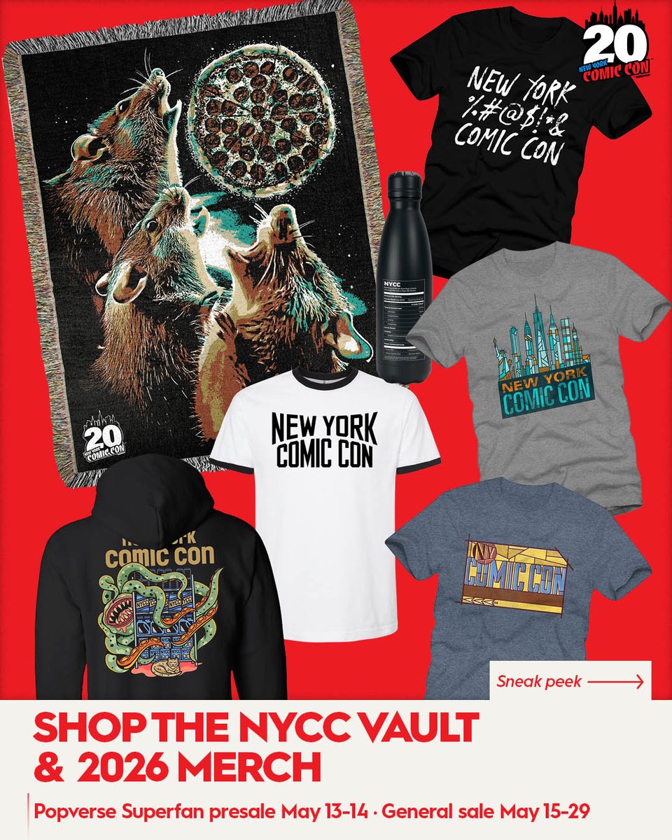 New York Comic Con tweet media