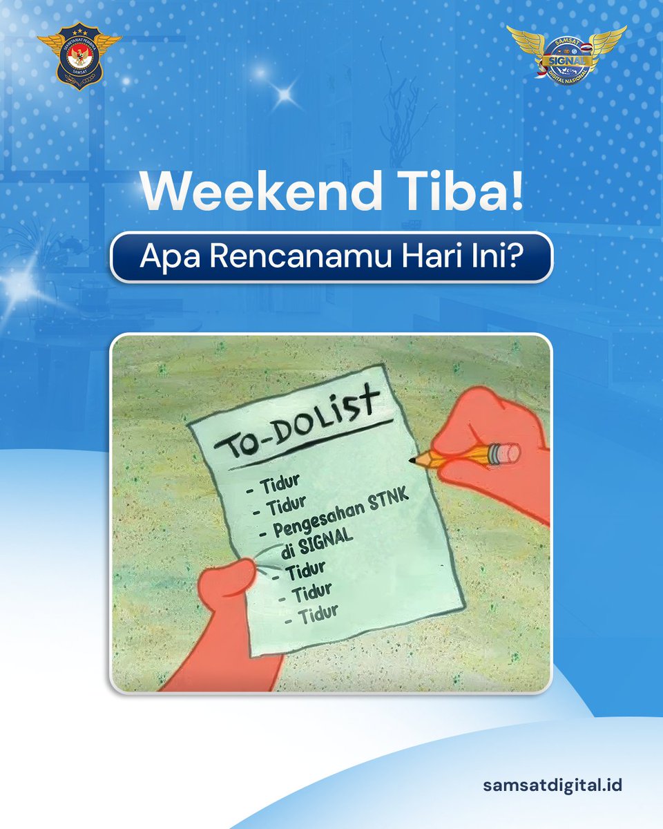 Samsat Digital Nasional (SIGNAL) tweet media