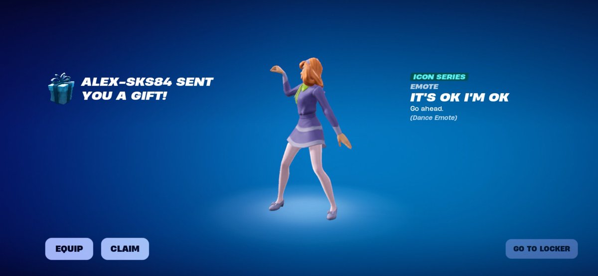 Ground_doom's tweet photo. Thank you @Vzgo_007 for the month early B-day gift in the form of the "It's ok I'm ok" emote, I really appreciate it π«π
#Agentvlegit https://t.co/lehySXYYUO