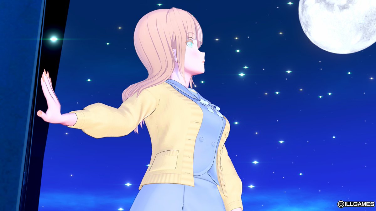 月に想いを馳せて。
いるじかさんの『見上げよ月を』をお借りしたよ。綺麗なシーンをありがとう。
#アイコミ