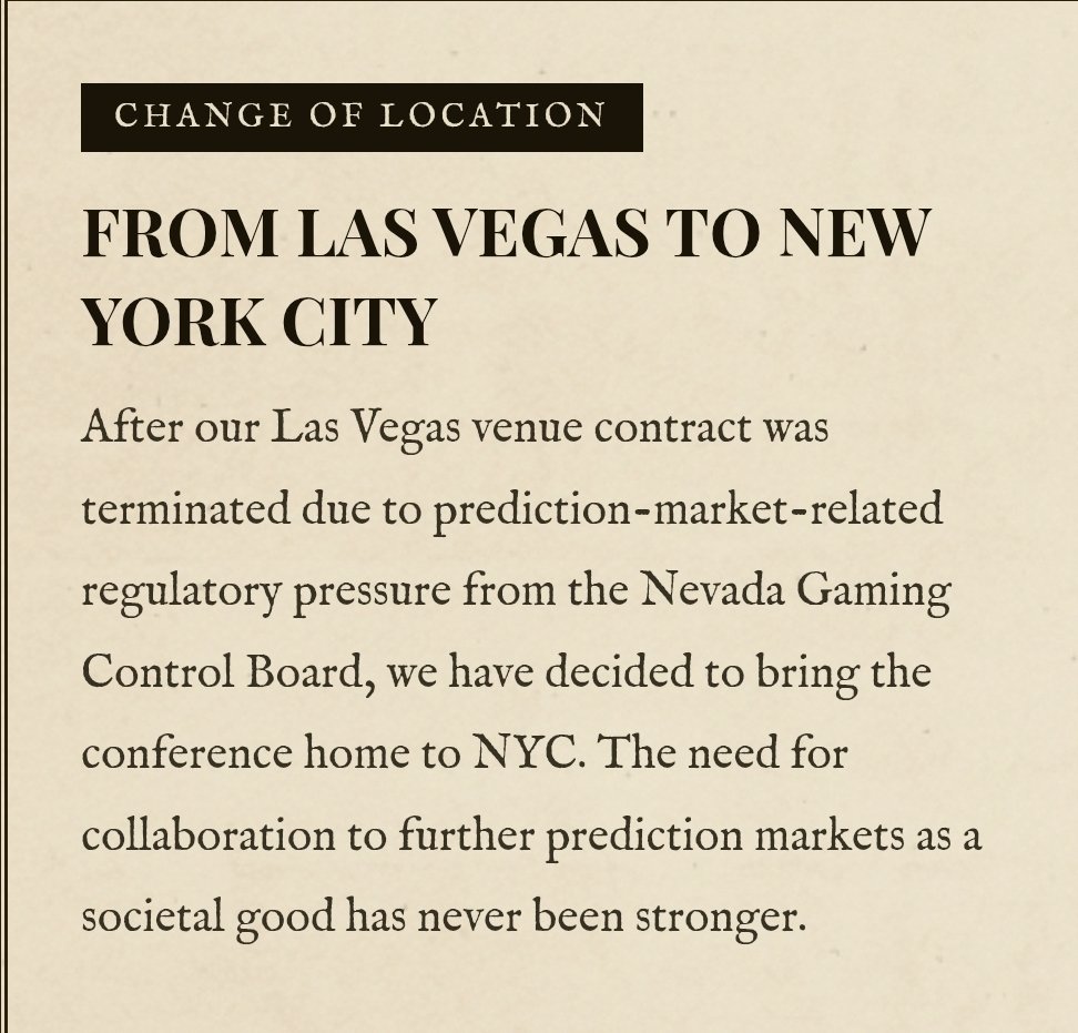 MickBransfield's tweet photo. Predict 2026 moves from Las Vegas to NYC because of pressure from Nevada gaming regulators on the hotel. https://t.co/8ZYJVxC1T7