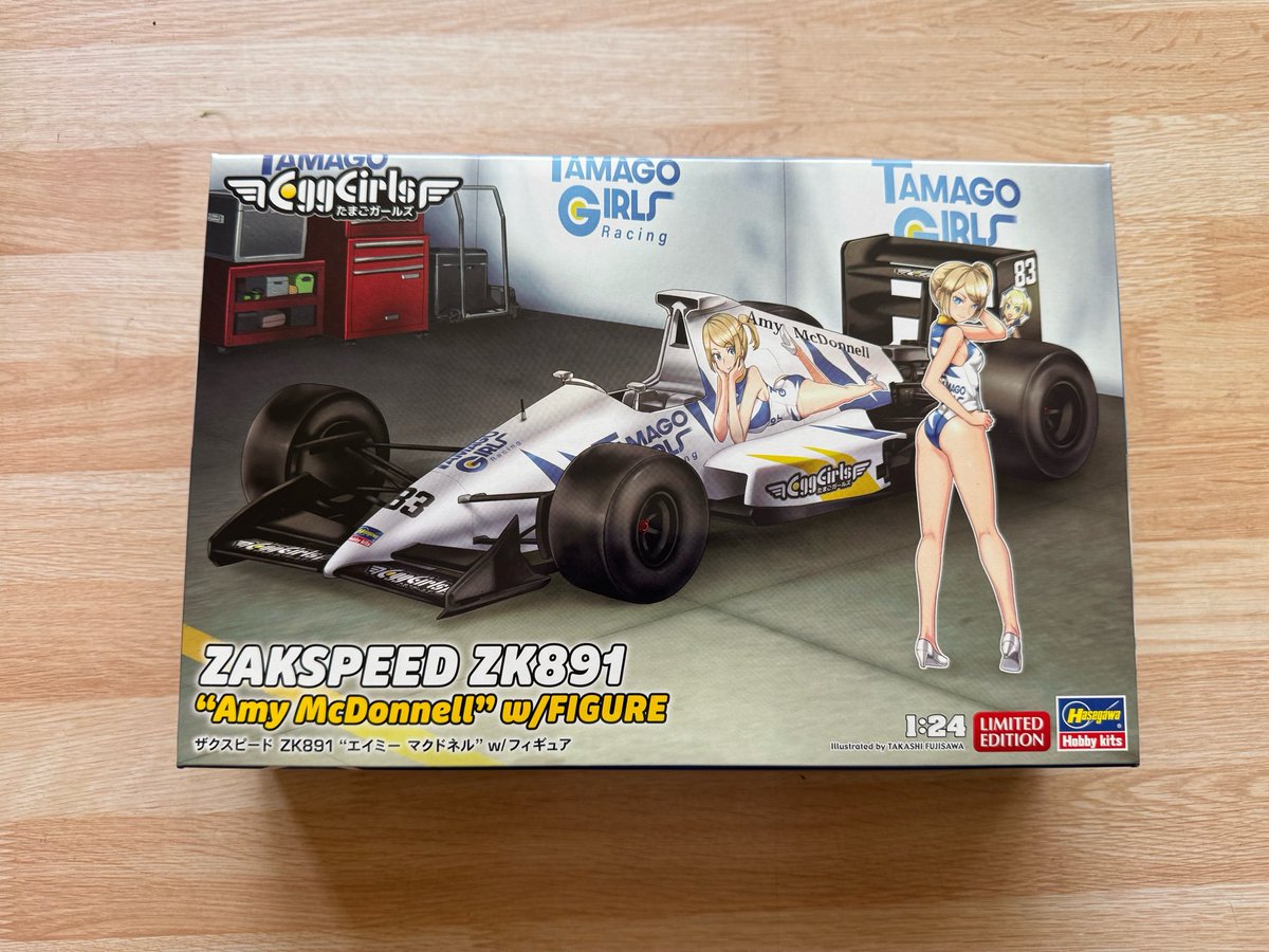 cyacyamaru343's tweet photo. タマゴガ���ルズのザクスピードが届いた！
プラモデル自体が古い金型使ってるから、チリ合わせは必須。
とりあえず、説明図が見やすくなっている！
再販されるフォーミュラシリーズはこの構成して頂きたいです。
#プラモデル　#ハセガワ　#痛車
#タマゴガールズ https://t.co/iEYPUohV24