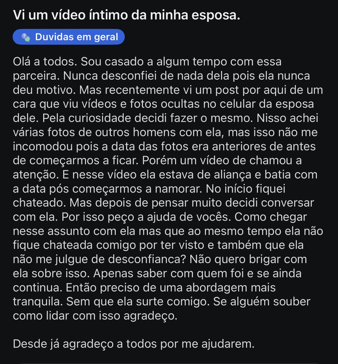 CONFISSÕES DO REDDIT tweet media