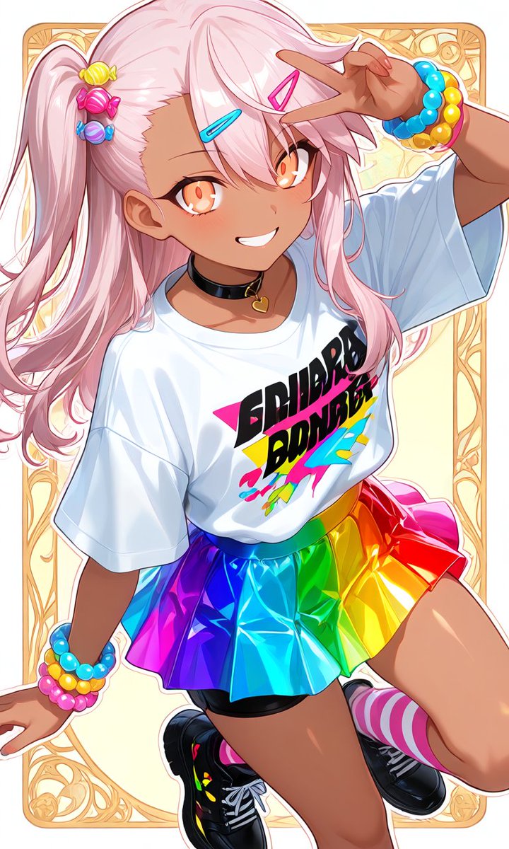 アリスさんから可愛らしいカジュアルお衣装お借りしました♫☺ クロエ