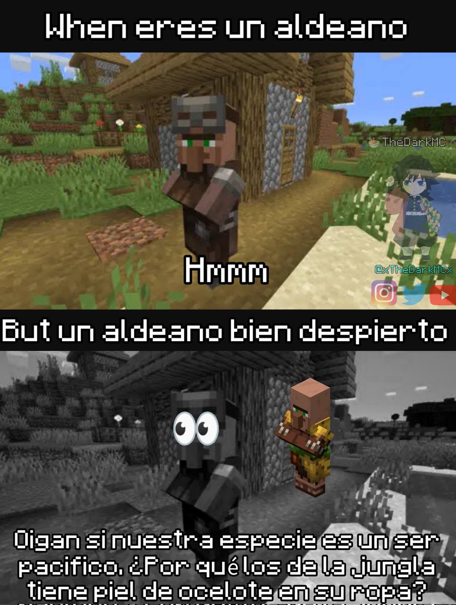 Nuevo meme, pero uno bien despierto 👀
#Minecraft #MinecraftMemes #Memes