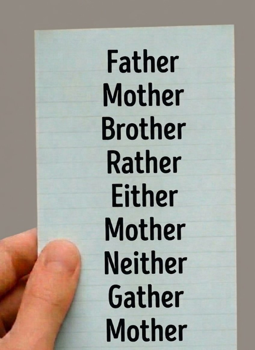 Zunaira414's tweet photo. Let's Start 

Which word appears three times 👀 https://t.co/VGskjyDofG