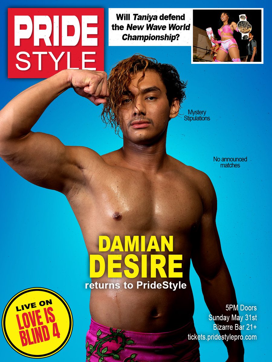 PrideStyle 🖤 Inclusive Pro Wrestling tweet media