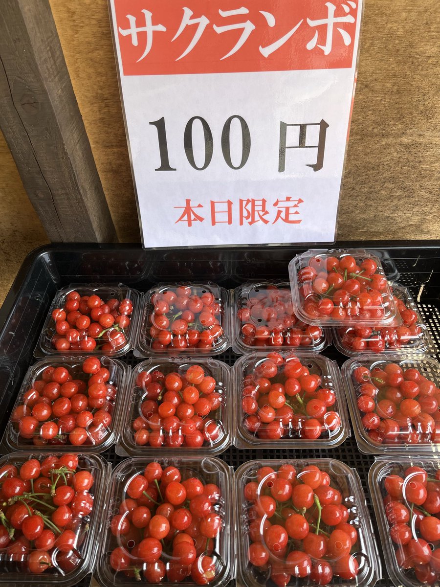 🍒さくらんぼ❗️追加😋】 明日は出品しない予定なので、 おそらく本日