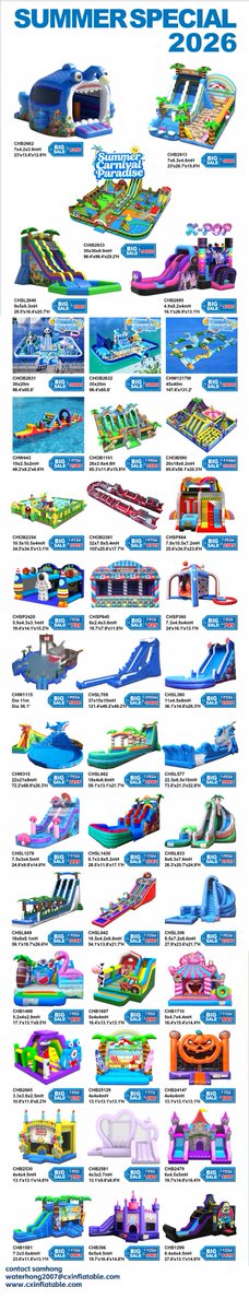 CN_Inflatable's tweet photo. summer season inflatable bouncer and slide for sale 
https://t.co/npSCeMsyUF
whatsapp 008618016633511 https://t.co/F2h3wmCw9R