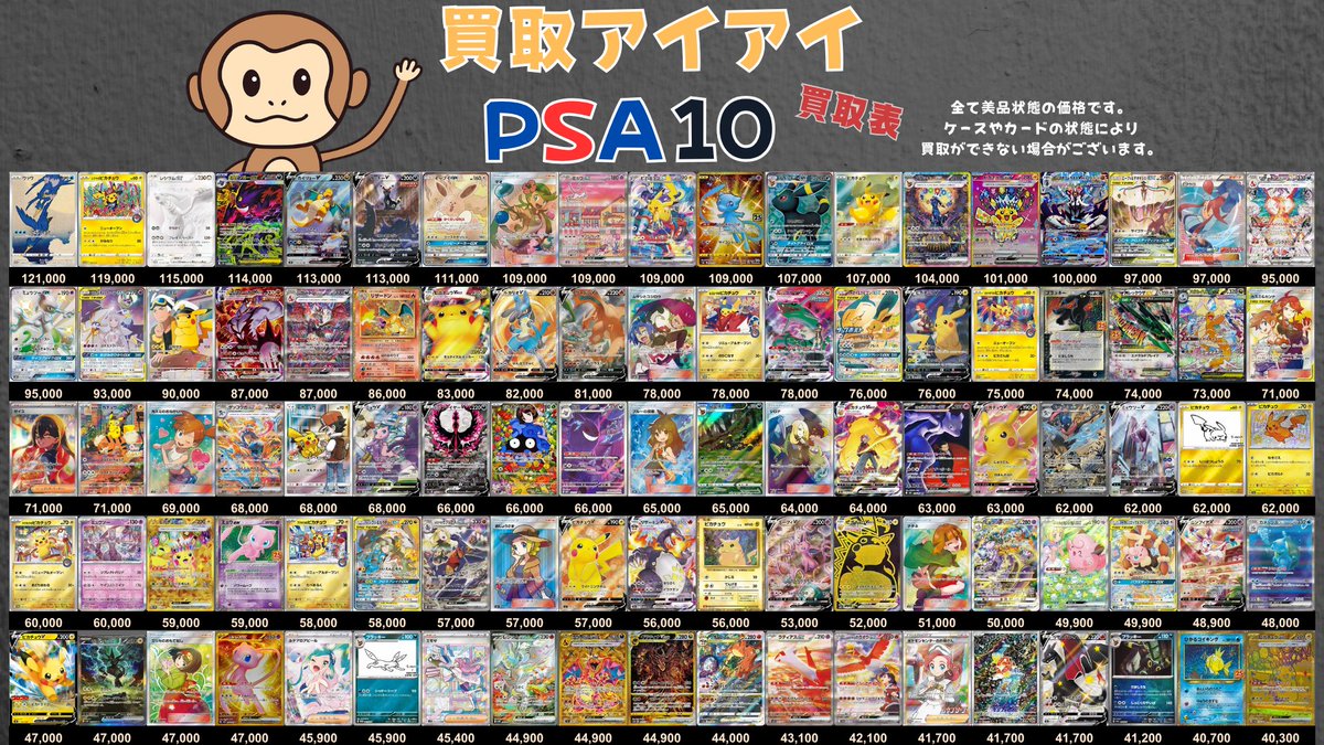 ポケモンセンターナゴヤのトランプ ♦️のＫ ピカチュウPSA 10 ◤ PICK UP ◢ 🔷// L0499 // お公家さまピカチュウ トランプ ♧K PSA