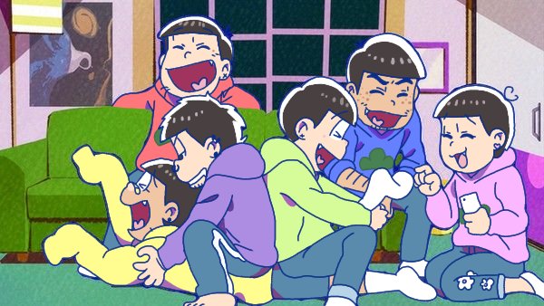 boywithluv7_7's tweet photo. oh yeah i have more of these (featuring an edit of -kun and how i imagine their designs should be as children) these are stupid fun to make 

#osomatsu_san #ososan https://t.co/XgkRavHr9o
