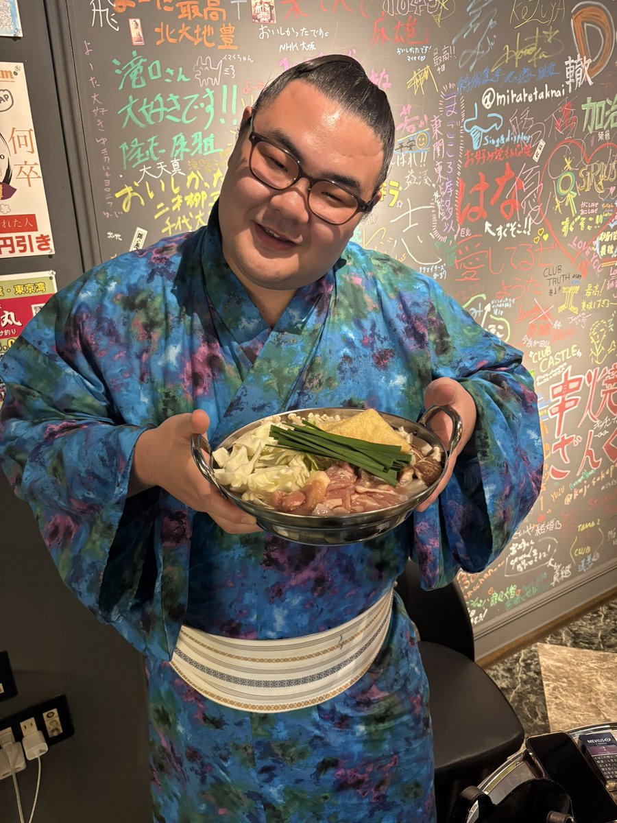 たっちゃんサマ チャンコ酒場π本日5/11お休みです！ また明日5/12からよろしくお願いし