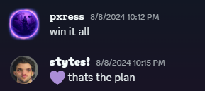 iampxress's tweet photo. Hey guys @UnitedRogue is hosting a stream for what would've been my friend Stytes last regular season match.

Stytes passed away last night in his sleep and it sucks. My condolences go out to his family. Such a great guy man. Link below. https://t.co/LM4tP2K7Z5