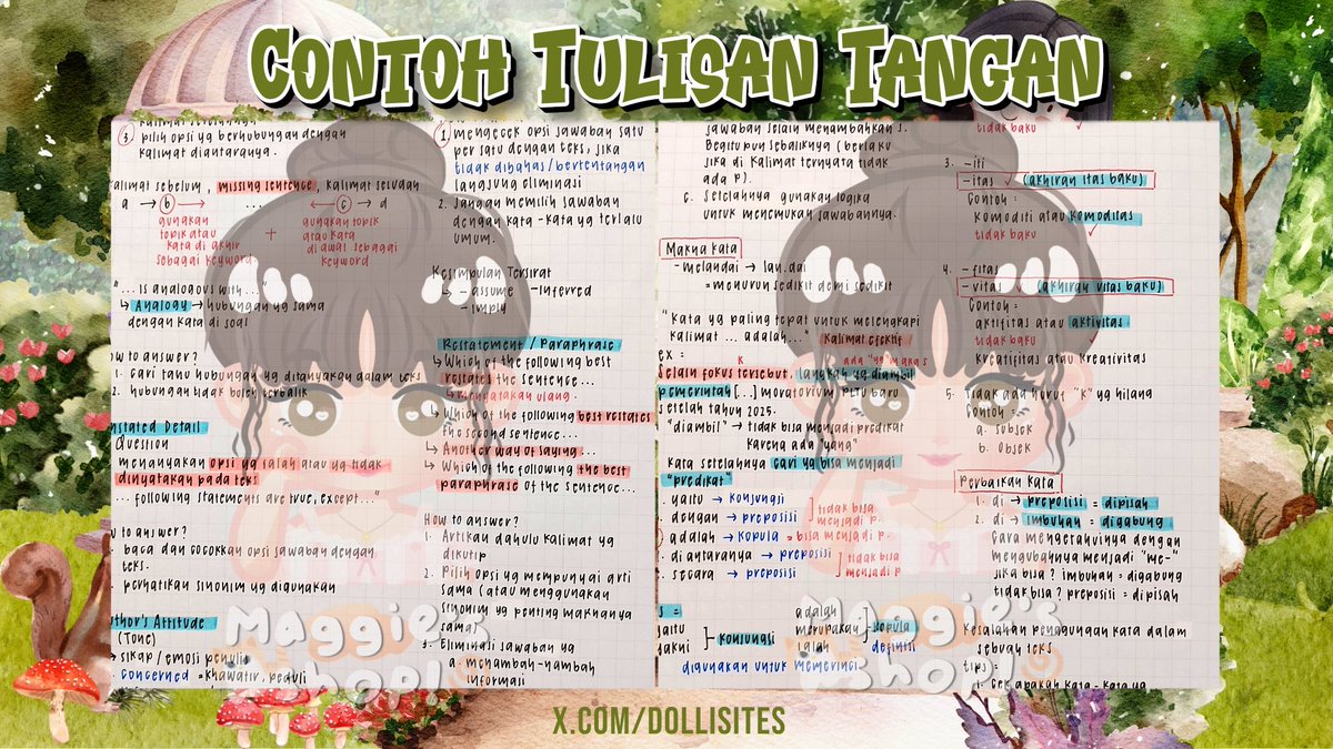mofusande's tweet photo. JOKI TUGAS CATHERINE STUDIO OPEN 

 ✔️ joki jasa tulis nulis 
 ✔️ teks bahasa Indonesia; deskriptif, negosiasi, persuasi, prosedur, editorial, dll.
 ✔️ merangkum/meringkas

PROOF: https://t.co/ibOSOVFi2K
HUB WA: https://t.co/z60NEOhA6D
2. TAG: #jokitugas #zonauang https://t.co/1XehNoragQ