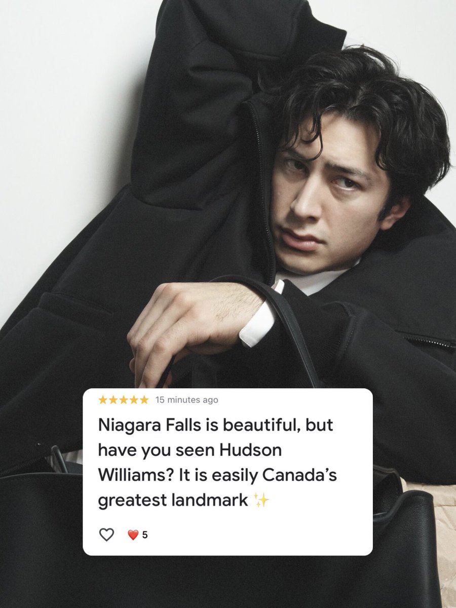 hudsonwonline's tweet photo. Some of our favorite Google Maps reviews of Hudson Williams’s Balenciaga billboard! 

📍 1090 W Georgia St #900, Vancouver, BC V6E 3V7, Canada https://t.co/TKwW42C3Jf