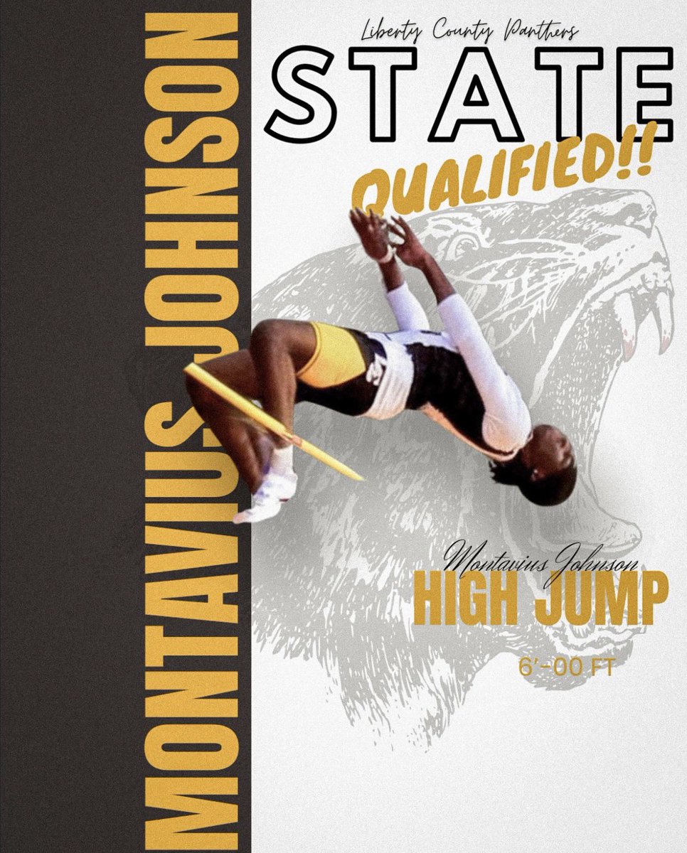 MontaviusJ8's tweet photo. Ticket Punch to UGA๐พ @CoachKnoxCSU @CSULakers @Tglazer08 @LC_PantherFB #highjump #statequalified #OtwtoUGA https://t.co/vpOfZRO9pg