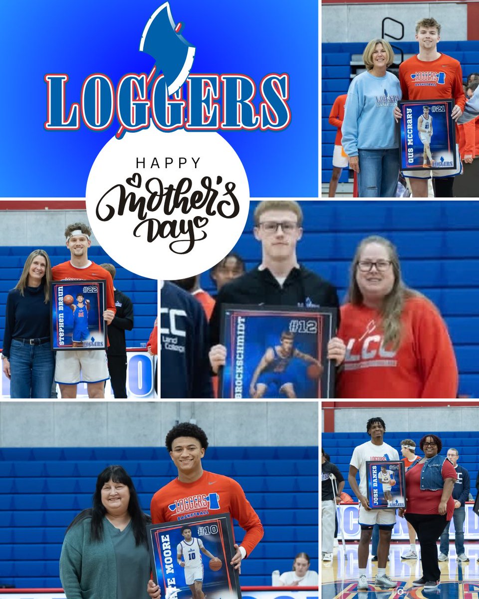 LincolnLand_MBB's tweet photo. No one cheers for you louder than your mom. 

Happy Mother’s Day to all the Logger moms and beyond! https://t.co/6gmHV66Gff