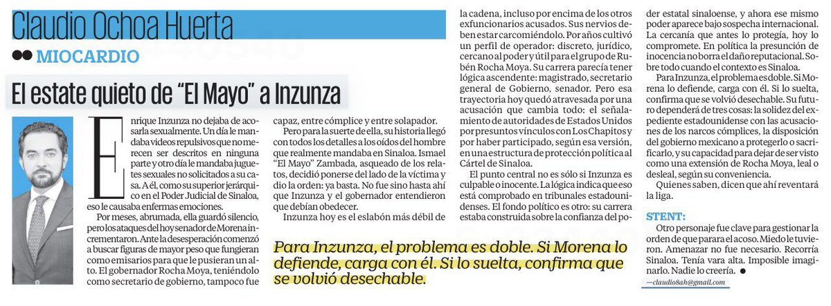 Claudio Ochoa Huerta tweet media