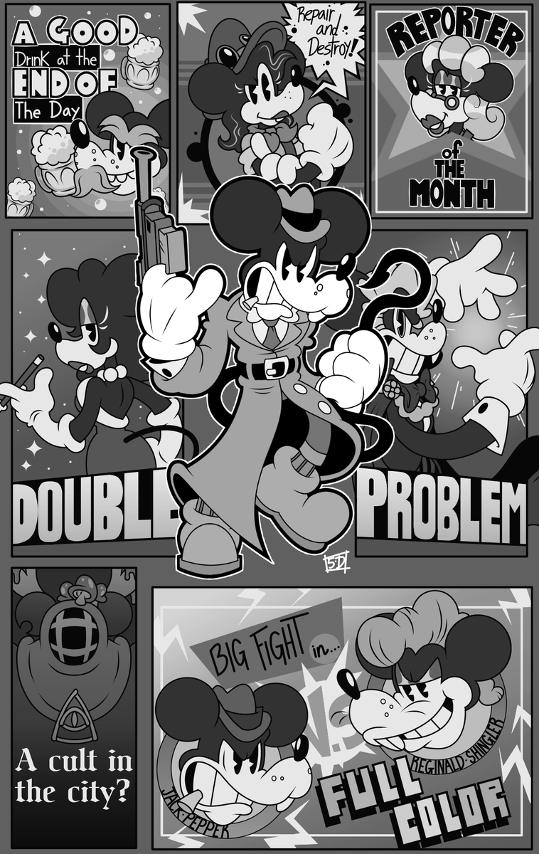 OJOOOOOSS5's tweet photo. Demasiado colorido 🔳📷
 #MousepiForHire #fanart #mouse https://t.co/8o5vIJ983d