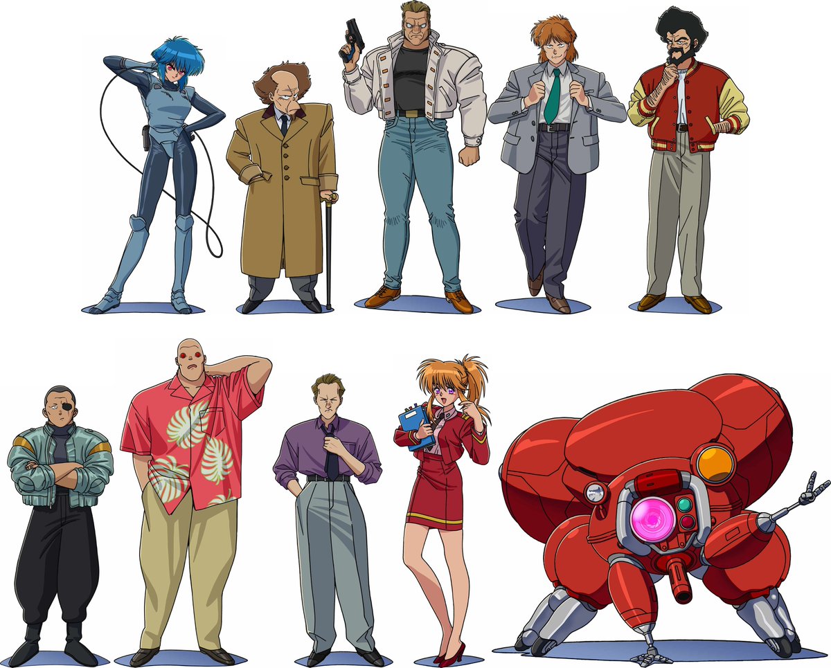 AIR_News01's tweet photo. "THE GHOST IN THE SHELL" character designs (voice cast not announced):

https://t.co/A5ty2Po034

Motoko Kusanagi
Daisuke Aramaki
Batou
Togusa
Ishikawa

Saito
Borma
Paz
Operator
Fuchikoma

© 2026 Shirow Masamune/​KODANSHA/​THE GHOST IN THE SHELL COMMITTEE