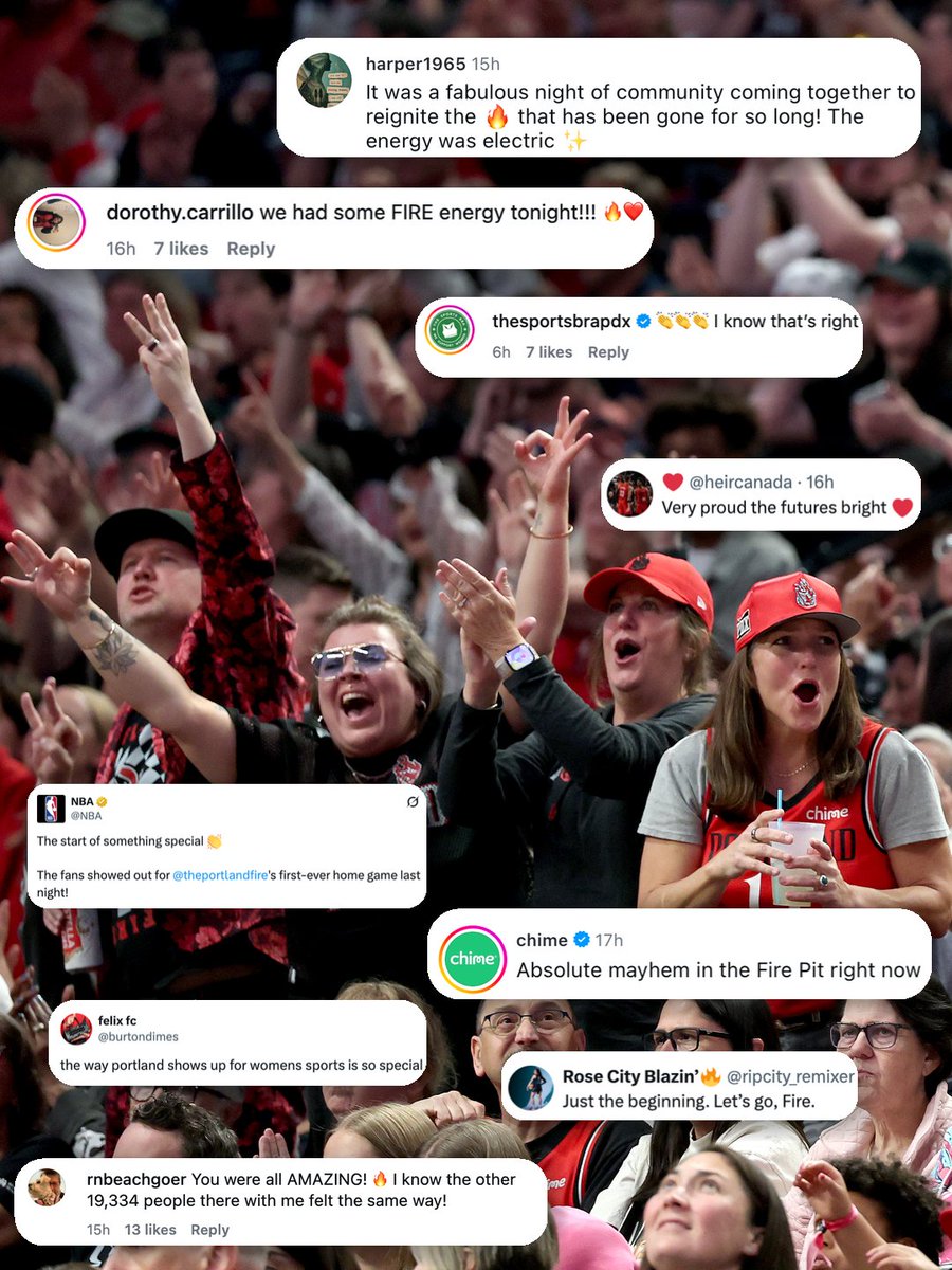 Portland Fire tweet media