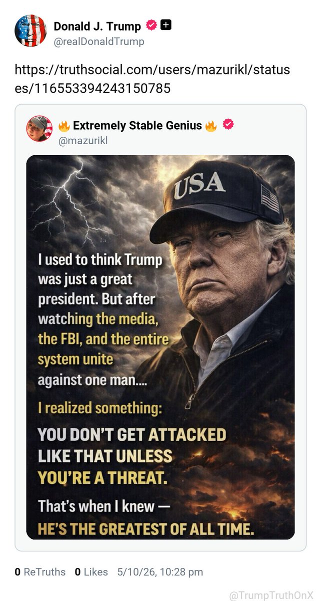 Donald J Trump Truth Social Posts On X tweet media