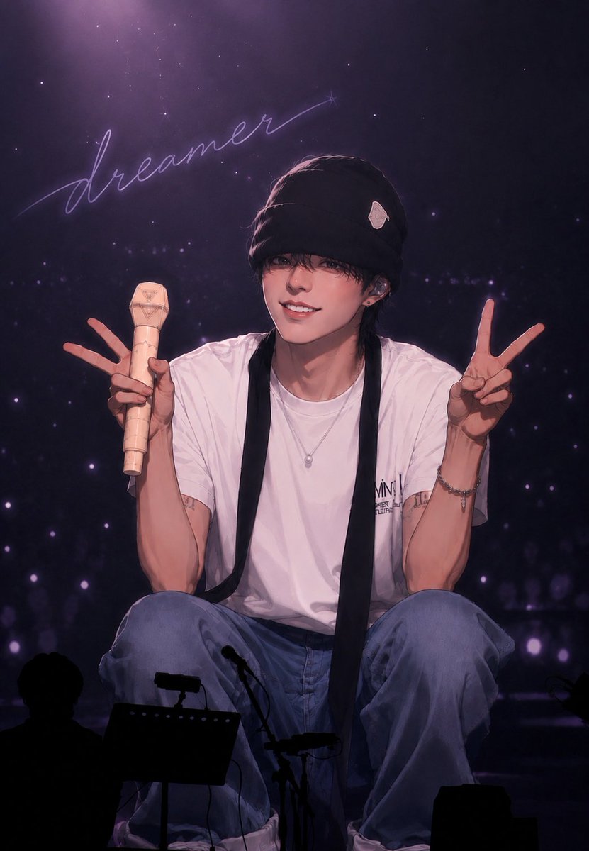 woodz_dreamer's tweet photo. [20260509 
WOODZ at Archive.1 Concert Tour in Jakarta.]
You are a Dreamer! 🧡
I am also a Dreamer!💙
We are people sailing towards 
our dreams.🥹😘
Let’s continue to support each other and walk together in the future, my friend.

#WOODZ #우즈 #조승연 #JAKARTA
#ARCHIVE01 #Concert_tour
[WOODZ  Illustration drawn 
by DREAMER with the help of AI] https://t.co/GpSM3MISXt