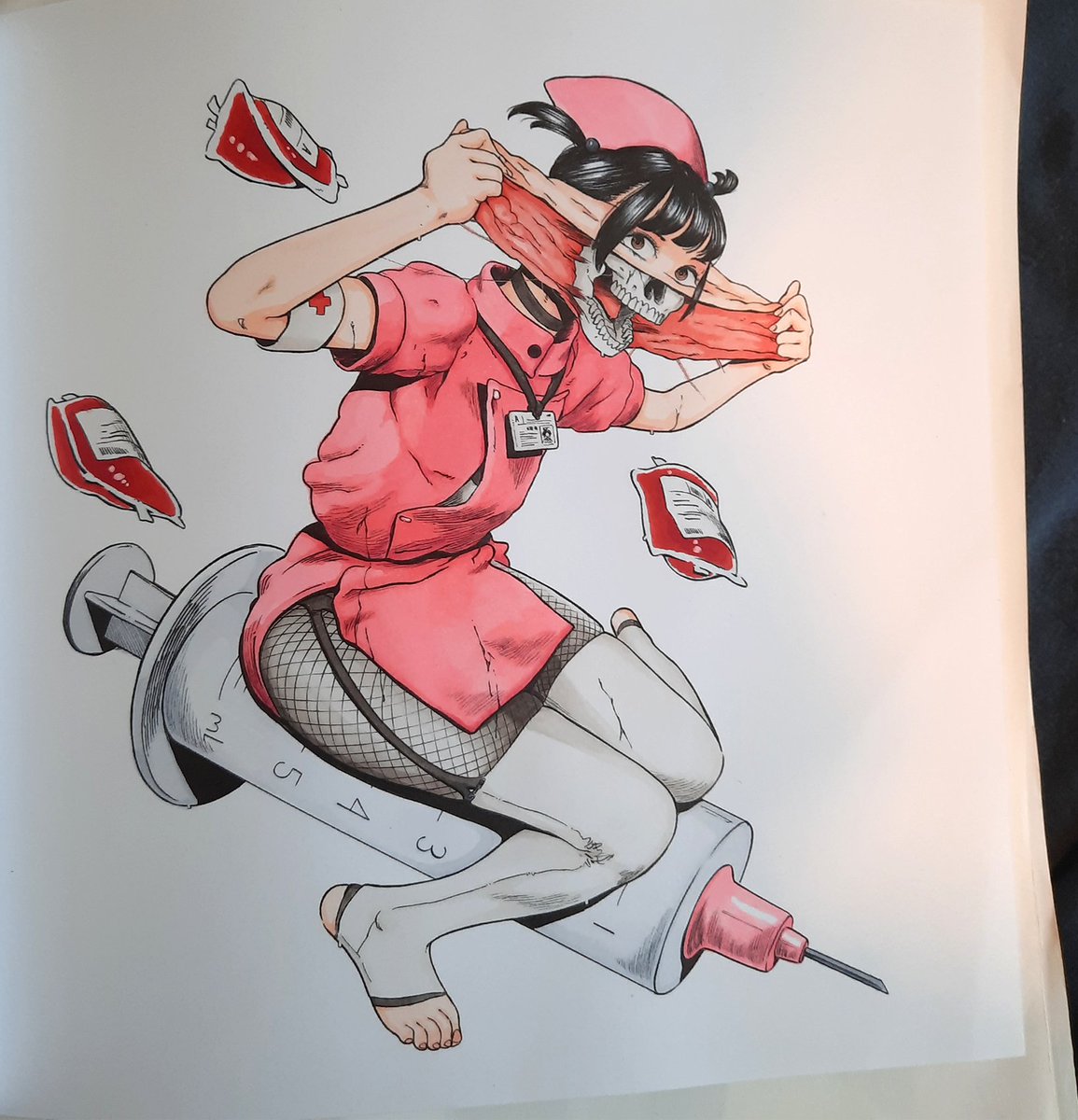 CalciumEmperor's tweet photo. Started working through the @mako_vice coloring book. https://t.co/8DHw11QJuh