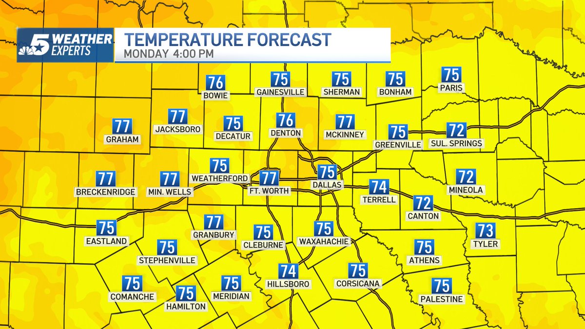 NBCDFW Weather tweet media