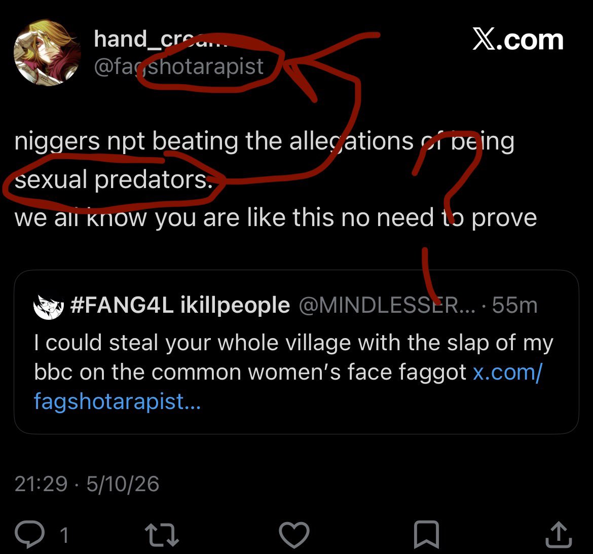#FANG4L ikillpeople tweet media