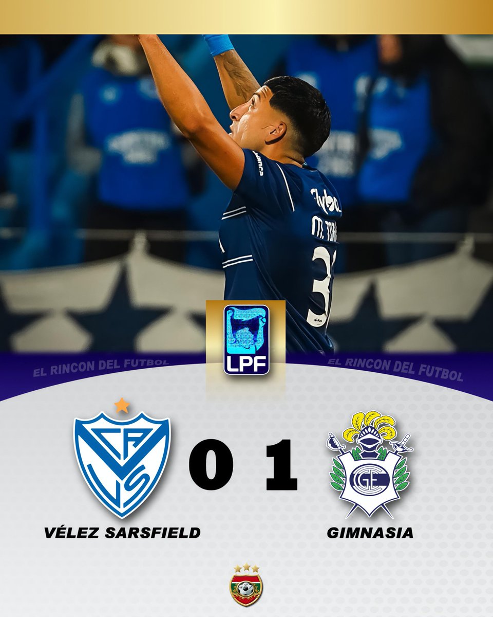🐺 ATAQUE DEL LOBO EN LINIERS❕⚪🔵🔜🎟️

Por los 8avos de final de la Liga Profesional - Apertura, Gimnasia superó a Vélez por 1 a 0 en Liniers y jugará los 4tos frente a River.

⚽Goles: Marcelo Torres (p.).

#LigaProfesional #Argentina #RDF #Velez #Gimnasia