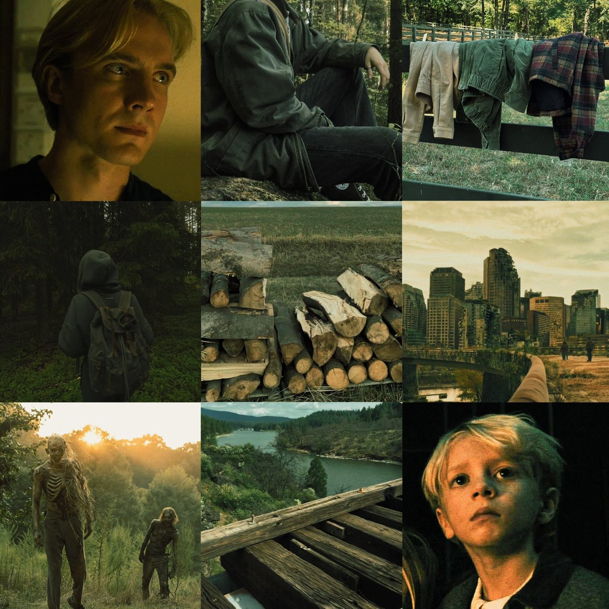 bryghtflames's tweet photo. as i said i’m new to collage edits (don’t even know if that’s the right term my bad) but i have been plagued by a zombie apocalypse au so i gave it a shot,,, if any moots has tips about it or where to get good pictures pls let me know (have been using mostly pinterest) https://t.co/gpnsIsSwHs