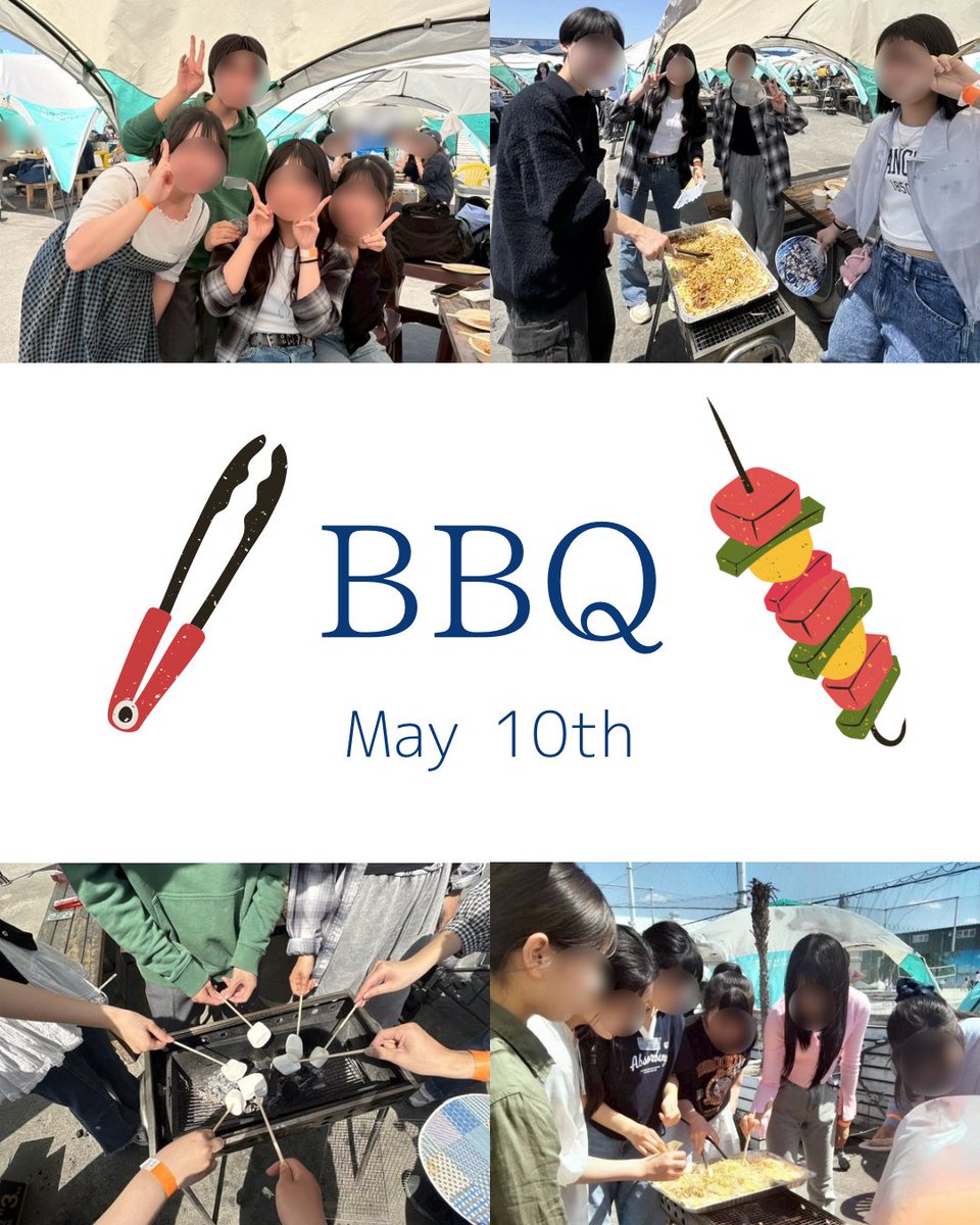 Sempre_SB's tweet photo. 【5/10 BBQ】
昨日、立飛ビーチにて新入生歓迎BBQが行われました🍖
それぞれの班でお肉を焼いたり、コミュニケーションをとったりして楽しく過ごすことができました！
部内全体での関係を深くすることができた様に思います🎉
新しいメンバーでの昭和ブラスの活動も応援よろしくお願いいたします😊 https://t.co/29CVdcb5Di