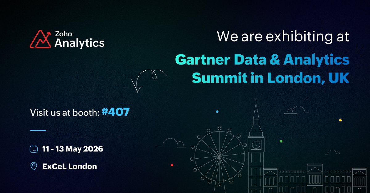 Zoho Analytics tweet media