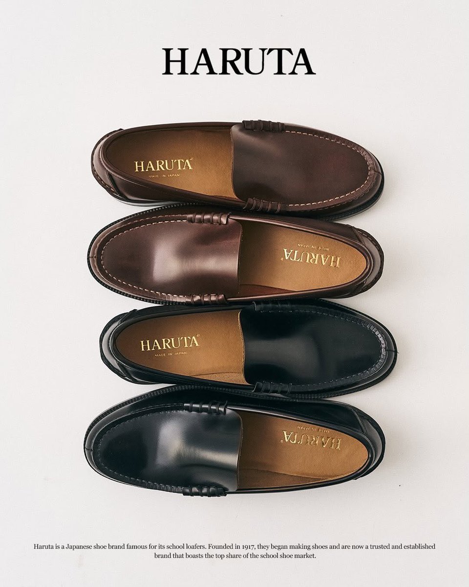HARUTA x 417 EDIFICE 26SS 別注『Vamp Loafers』が国内オンライン発売