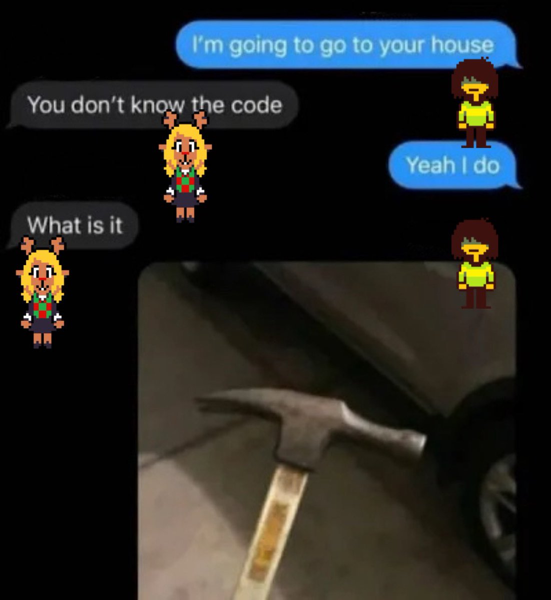 daxhaunts's tweet photo. 100% a conversation that transpired between noelle and kris https://t.co/gzf3pHHuQA