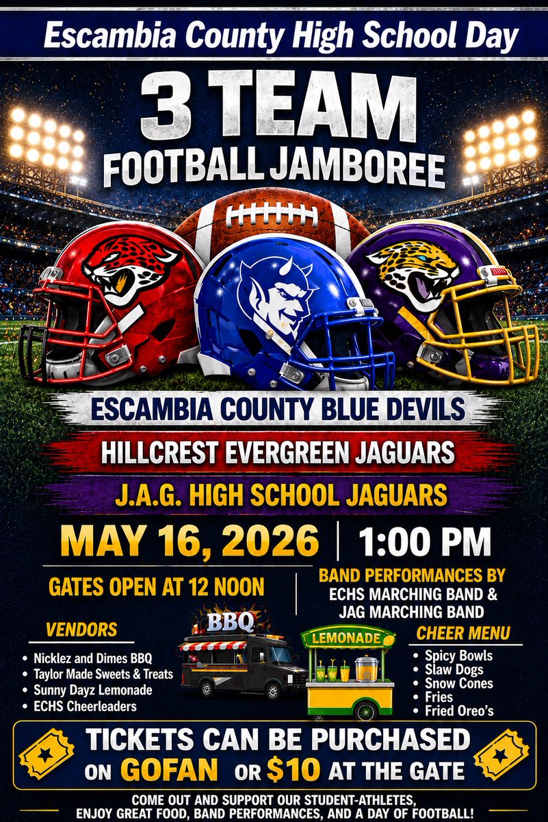 Escambia County High Football tweet media