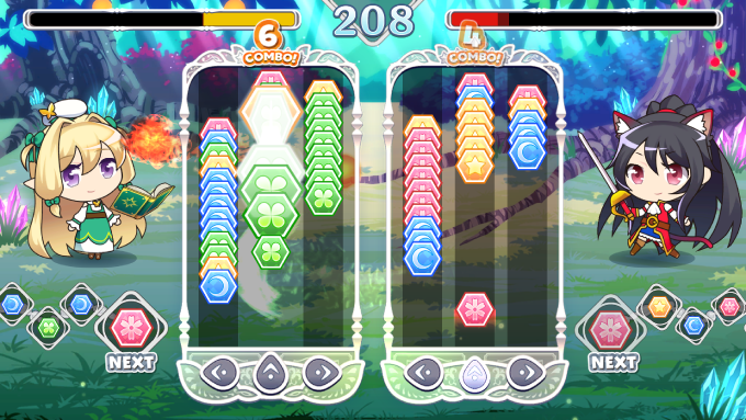 PuchittoCluster's tweet photo. ぷちクラ解説【コンボ】

一定時間内にチェンジを繰り返すとコンボがカウントされるよ～。
コンボ中は攻撃力が少しだけ上がるけど、コンボを積極的に狙うというよりは、素早い操作を心がけてコンボを途切れないように意識すると、結果的に操作が上達するんだ～。 https://t.co/BDeeN5BCQq