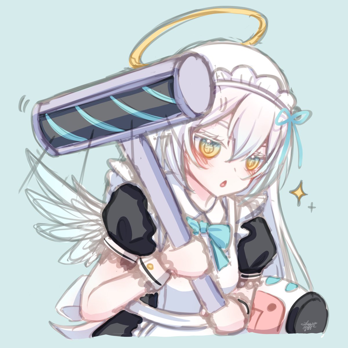 青羽ミଘ(੭*ˊᵕˋ)੭🌤️白貓貓企劃已達標RRRRRR tweet media