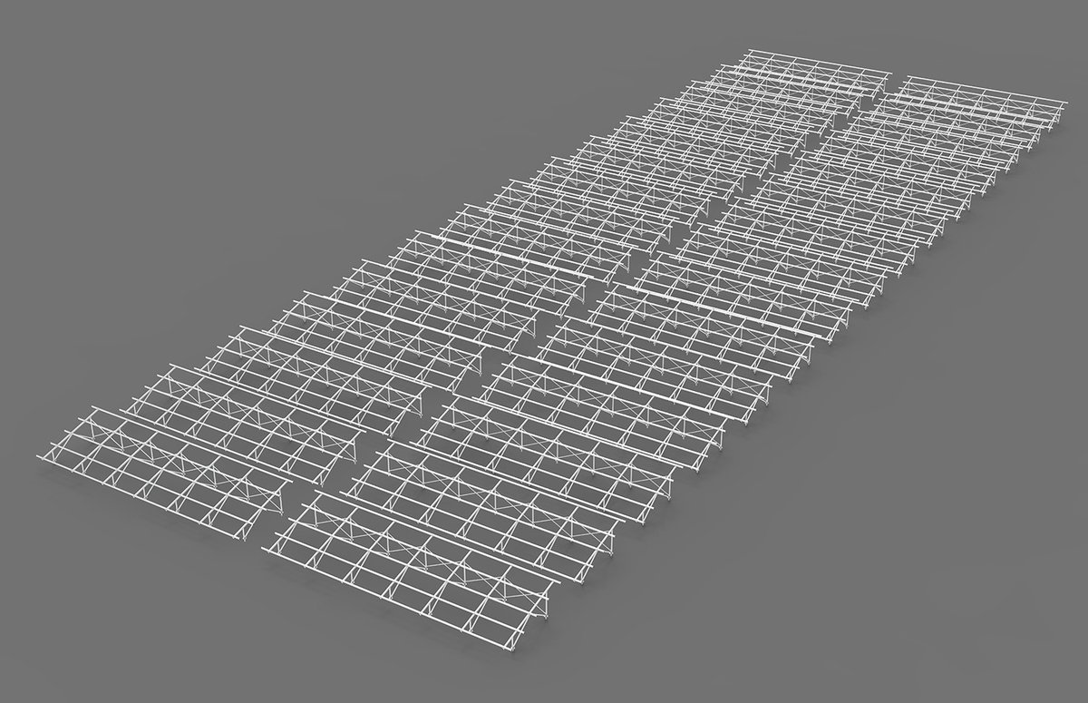 alumsolar's tweet photo. 🎉 The simple design and array drawing provided by the Australian customer perfectly match the 4x7 #aluminum ground #solarmounting system we have just completed. 
👉 Feel free to learn more about us at: 🌐 https://t.co/ikbjpGq2Rn https://t.co/013irumx7U