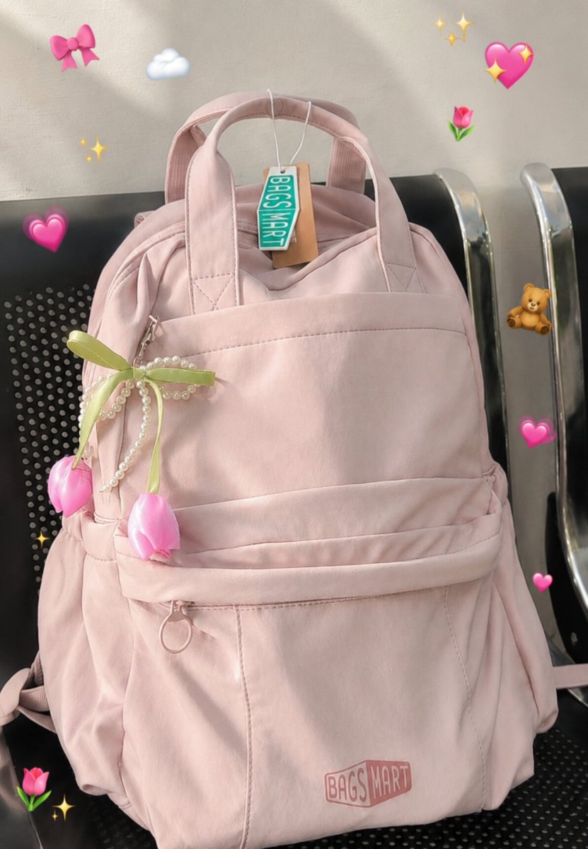 cringemouth's tweet photo. backpack from Bagsmart 💕
worth the price , i think bakal awet 3-4 tahun kedepan. 
maba wajib punya, drpd totebag aku  prefer backpack ga bikin skoliosis
lg flash sale ! https://t.co/sUSKlkw5qf https://t.co/JbR13CxYTi