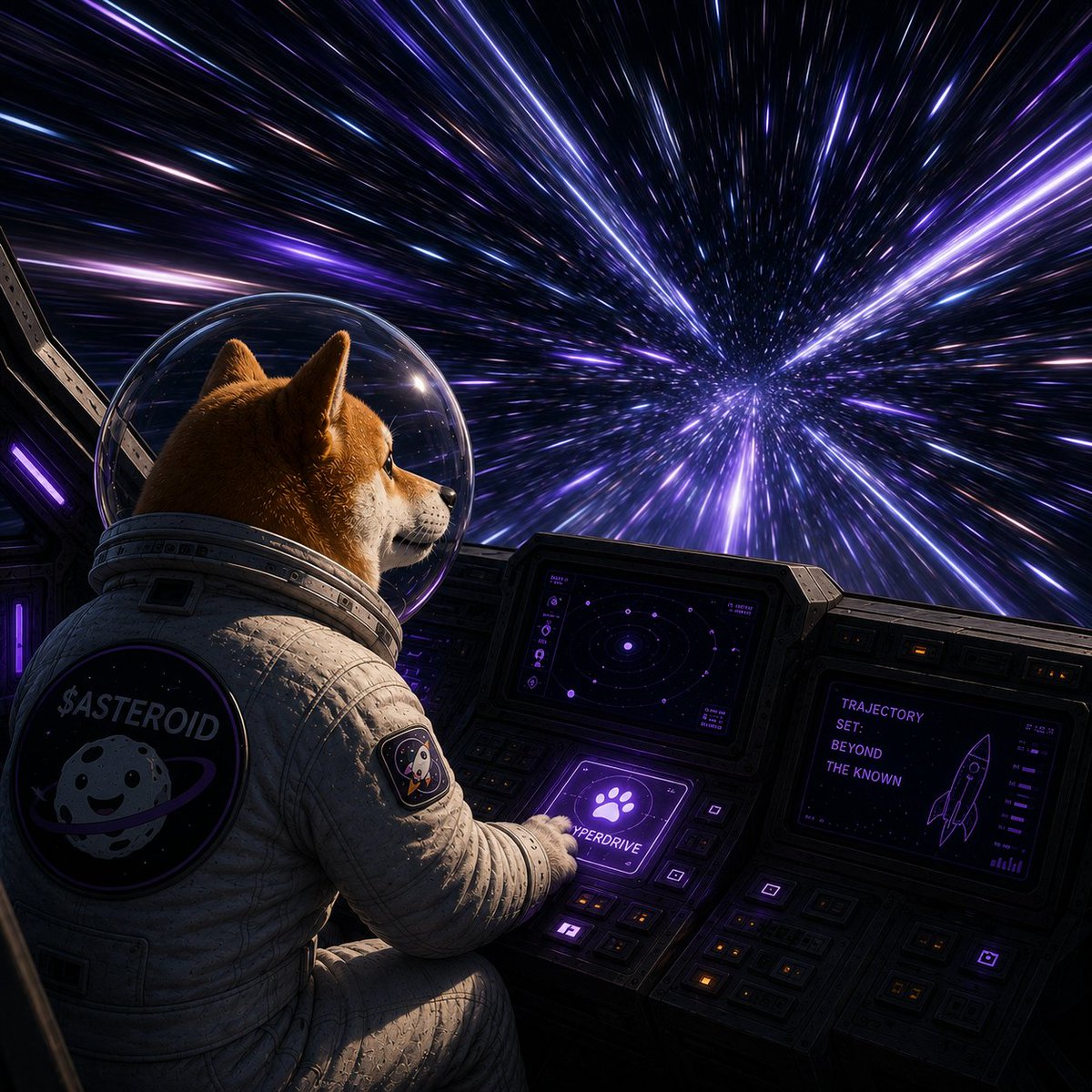 Asteroid ☄️💫🐕 tweet media