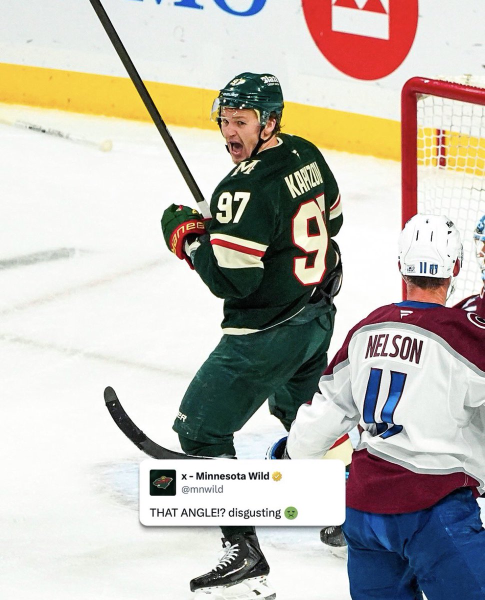 wildstedt's tweet photo. kaprizov looks so cheeky here https://t.co/ESp3Ri4j0J