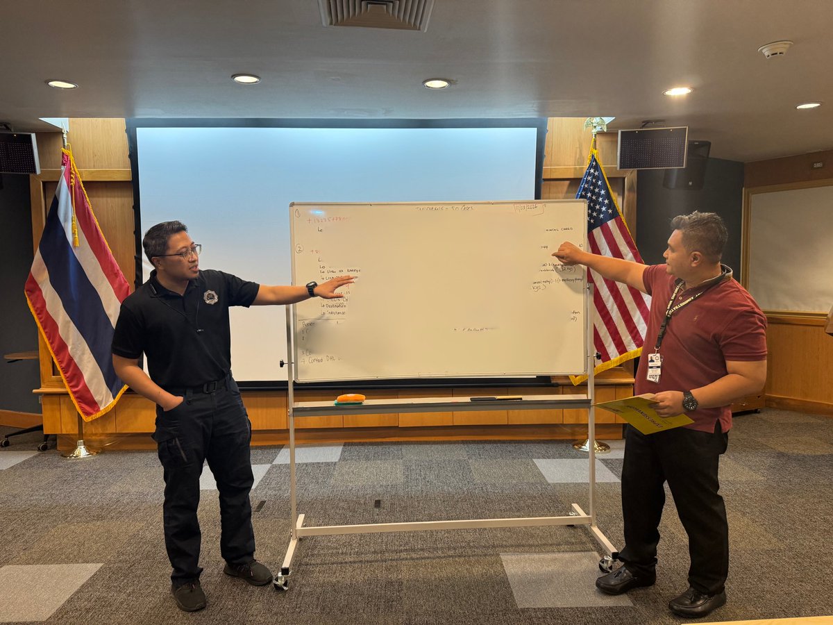 AlexPiecyk's tweet photo. From Chemical Diversion Investigations to Narcotics Investigations @INCB_GRIDS supported @DEAHQ on another hands-on tactical training course with officers from🇮🇩🇱🇦🇲🇾🇸🇬🇹🇭🇻🇳 using INCB intel-tools &amp; #OSINT to identify dangerous substances like synthetic #opioids being sold online https://t.co/eN4gxnmuit