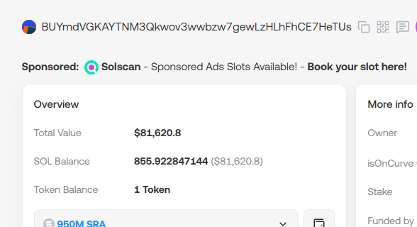 Scy4Y8's tweet photo. @123skely "You've already received 800 SOL, so why are you still accepting more payments? Will any amount over 600 be refunded?" https://t.co/NapqbT4YbV