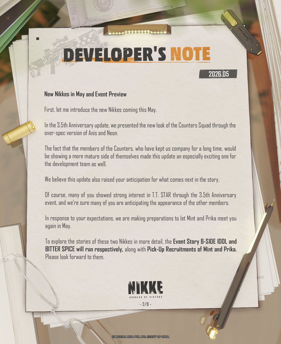 GODDESS OF VICTORY: NIKKE 3.5 Anniversary ongoing tweet media
