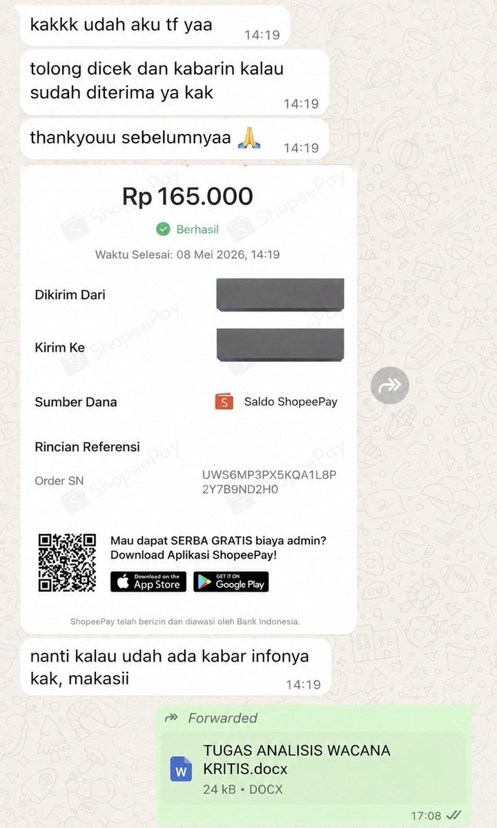 kaiwen | JOKI TUGAS & SKRIPSI tweet media